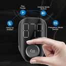 Wireless Bluetooth Car Fm Transmitter Modulator Mp3 Player With 2 Usb Inter