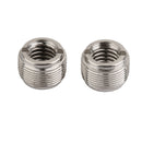 2 Microphone MIC Stand Screw Thread Adapter 3/8" to 5/8" Converter Connector