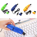 Mini Computer Vacuum USB Keyboard Cleaner PC Laptop Brush Dust Cleaning Kit ^
