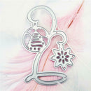 Metal Cutting Dies Stencils for DIY Scrapbooking Album Snowman Crystal Ball