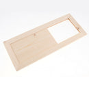 Pack of 2 Sauna Air Vent Set Sauna Access Vents Air Vent Grille Natural Wooden