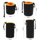 Waterproof Neoprene Camera Lens Pouch Bag Drawstring Protector Case (M)