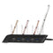 Multi Port Fast Charging USB Phone Charger Station Dock Stand AU Plug Black