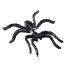 1 Pair Fashion Punk, Black Spider Unisex Funny Ear studs