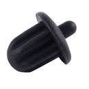 10x Black Rubber 6.35mm Audio Jack PC DVD Microphone Socket Dust Cover N3B6