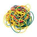 New 100pcs Colorful  Machine Gun Rubber Bands Elastic Cords Tools Kit