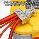 0 8 10GA Universal Car Accessories Battery Terminal Set Positive Negative Clamp