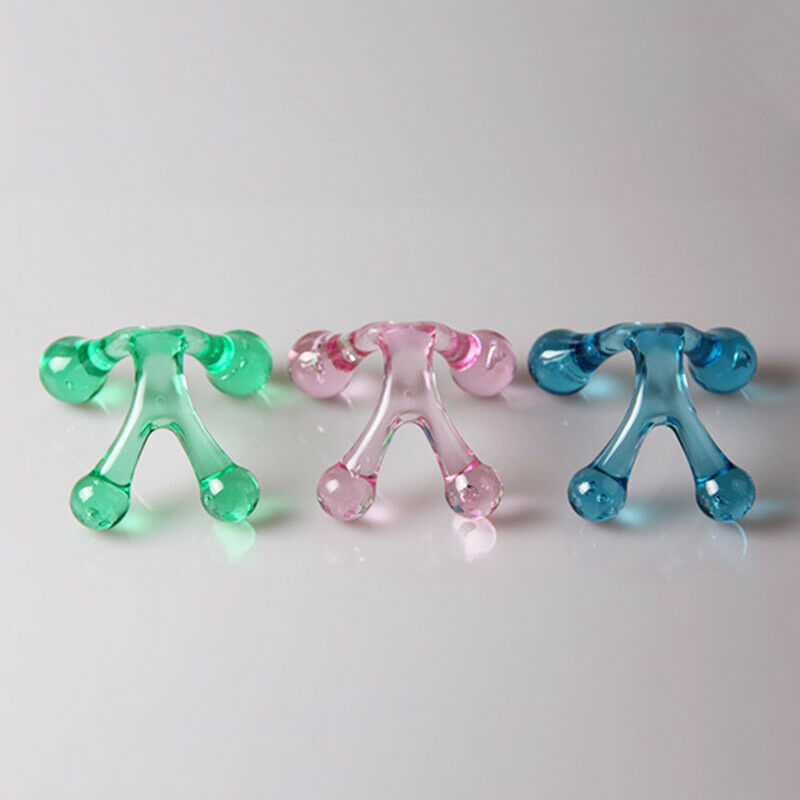 Practical Hand Held Massager Back Neck Full Body Spa Therapy Handheld Acupr R7T3