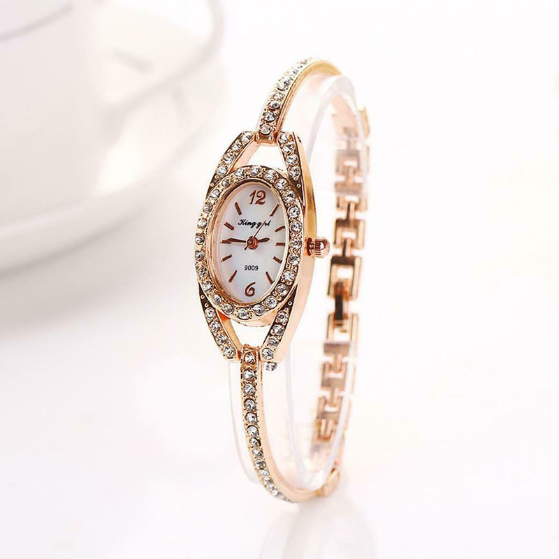 Hot Selling Casual Stainless Steel Wristwatch Women Fashion Reloj Watch A