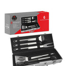 5Pcs/Set Stainless Steel Barbecue Grilling Tools Set Bbq Accessories Grill