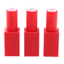3Pcs DIY Crafting Kit Lipstick Tubes Empty Plastic High-end Lipstick Containers