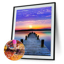 Scenery 5D DIY Full Round Drill Diamond Painting Cross Stitch Art (B922)