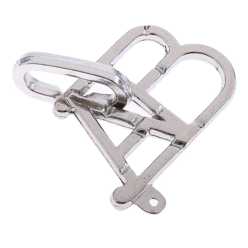 6pc IQ Test Toys Wire Puzzles Mind Game Brain Teaser Magic Puzzles Game DIY