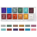 12 Colors  Glitter Art Supplies For Artists Watercolor Paint Set