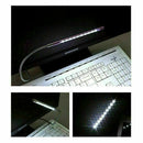 For Laptop PC Mini 10 LED USB Light Flexible Metal LED Lamp Book Reading_Li N1I9