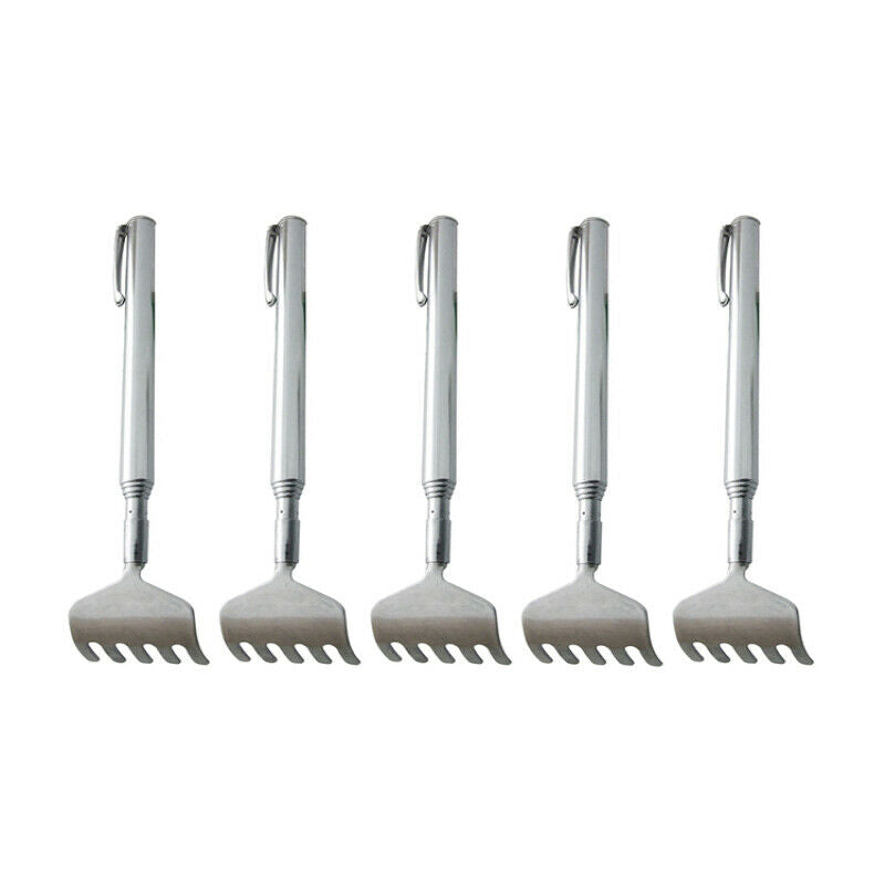 5x Extendable Portable Metal Back Scratcher Handy Pocket Telescopic Pen S KGB