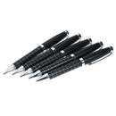 Luxury lattice metal ballpoint pen office school supplies rotary ball  IO JC.