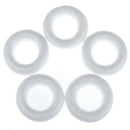5pcs Polystyrene Styrofoam Foam ring White Craft Balls For DIY Christmas Part JR