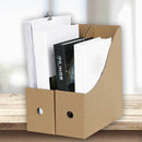 5XDocument Craft Paper Book File Holder Desk Organizer Storage Folder Box Office