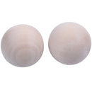 Wooden balls without bore Dia. 50 mm, 2 pieces