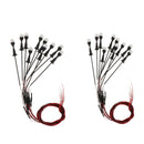 20PCS 1:100-1:150 Street Lights Train Scenery 12V LED Lamppost HO TT N