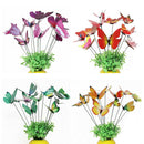 48 Pieces Butterfly Garden Stake Ornaments Patio Decor Butterfly Party Supplies