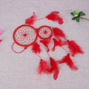 New Double Ring Feather Dream Catcher Wall Hanging Home Car Decor Craft