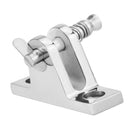 Boat Bimini Top Deck Hinge with Quick Release Pin w/ Screws Stainless Steel