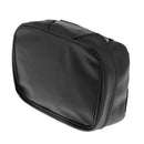 2 Pieces Black Motorcycle Rear Back Seat Waterproof Luggage Carrying Bag Tool