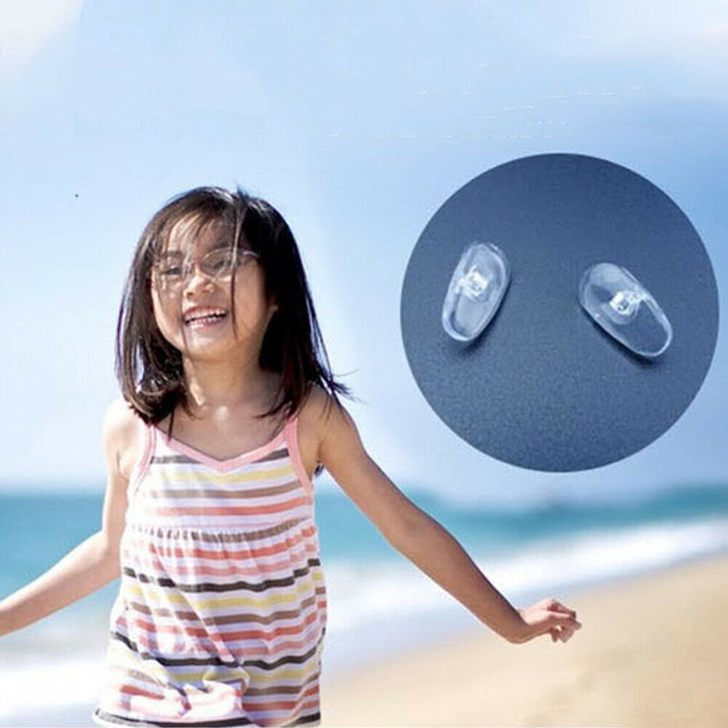 50pcs Sunglasses Accessories Tools Replacement Soft PVC Practical Clear Nose Pad