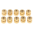 10Pcs Tenor Horn Key Button Piston Value Cap Screws for Trumpet Tenor Horn  M7R2