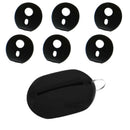 Silicone Case Cover Protective Skin for FreeBuds 3 Earphone Ultra-thin Black