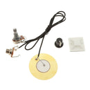 Prewired Transducer Pickup 6.35mm Socket for Acoustic/Classical Guitar