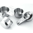 [7-Piece]Stainless Steel Measuring Cups - Made of 1 Solid Piece 304 Stainle I8R8