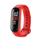 M4 0.96 inch IPS Touch Smart Bracelet Heart Rate Fitness Tracker (Red) A