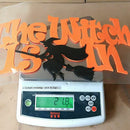 Halloween Ornaments Letter The Witch Is In Hanging Decoration Indoor/Outdoo W9T3