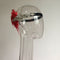 Woman Feather Fascinator Headband 1920s  Rhinestone Forehead Headdress
