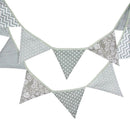 12-sides 3.2m Pennant Bunting Banners Triangular Flags Baby Birthday Decor