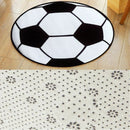 Round football Carpet Living Room Parlor Mats Children Kids Boys Bedroom Ca M1Y8