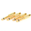 10pcs RCA Female jack to 6.35mm Mono Male Plug Audio Adapter Connector B ~S