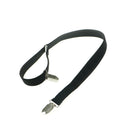 1x Men Shirt Stays Holder Military Straight Stirrup Suspenders Elastic UniformJR