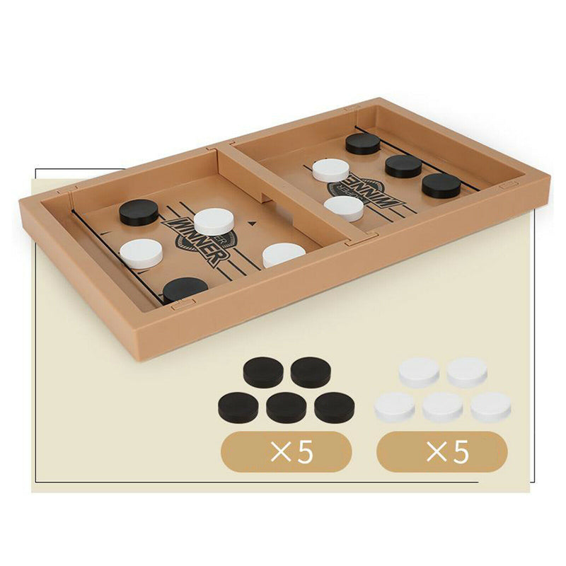 Fast Sling Puck Game, ABS Hockey Game, Desktop Battle Sling Hockey Table Games,