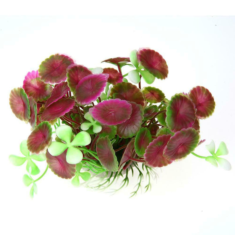 Aquarium Artificial Floral Grass Plant Fish Tank Landscape Decor Green