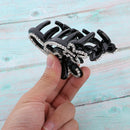 Women Large Crystal Salon Shower Makeup Hair Claw Clamps Clips Styling Tools