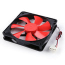 140mm 4 Pin Speed Adjustable Silent PC Case Cooling Fan CPU Cooler Fan 12V