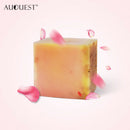 Auquest Organic Papaya Rose Soap Moisturizing Vitamin Whitening Firming Nat