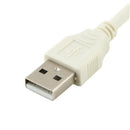 New USB Type A Male to PS/2 PS2 Female Cable Keyboard Mouse Adapter Converter
