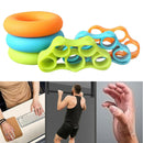 6 PCS Hand Grip Ring Strengthener Finger Exerciser Grip Strength Trainer