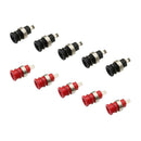 10Pcs 4mm Safety Panel Socket Front Thread Banana Socket