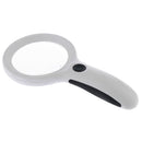 Magnifying Glass Set Handheld Magnifier with 9 Illuminated Lights 2.5X/ 8X